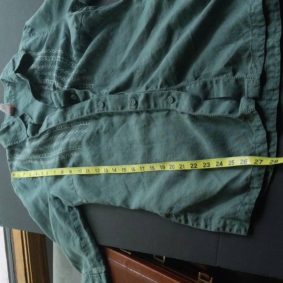 Olsen Linen Blouse - Picture 13 of 14